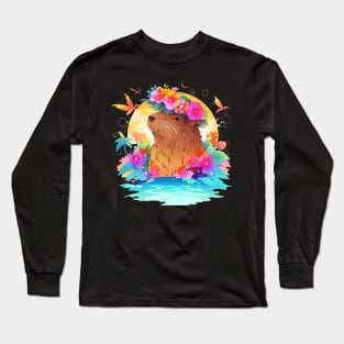 capybara Long Sleeve T-Shirt